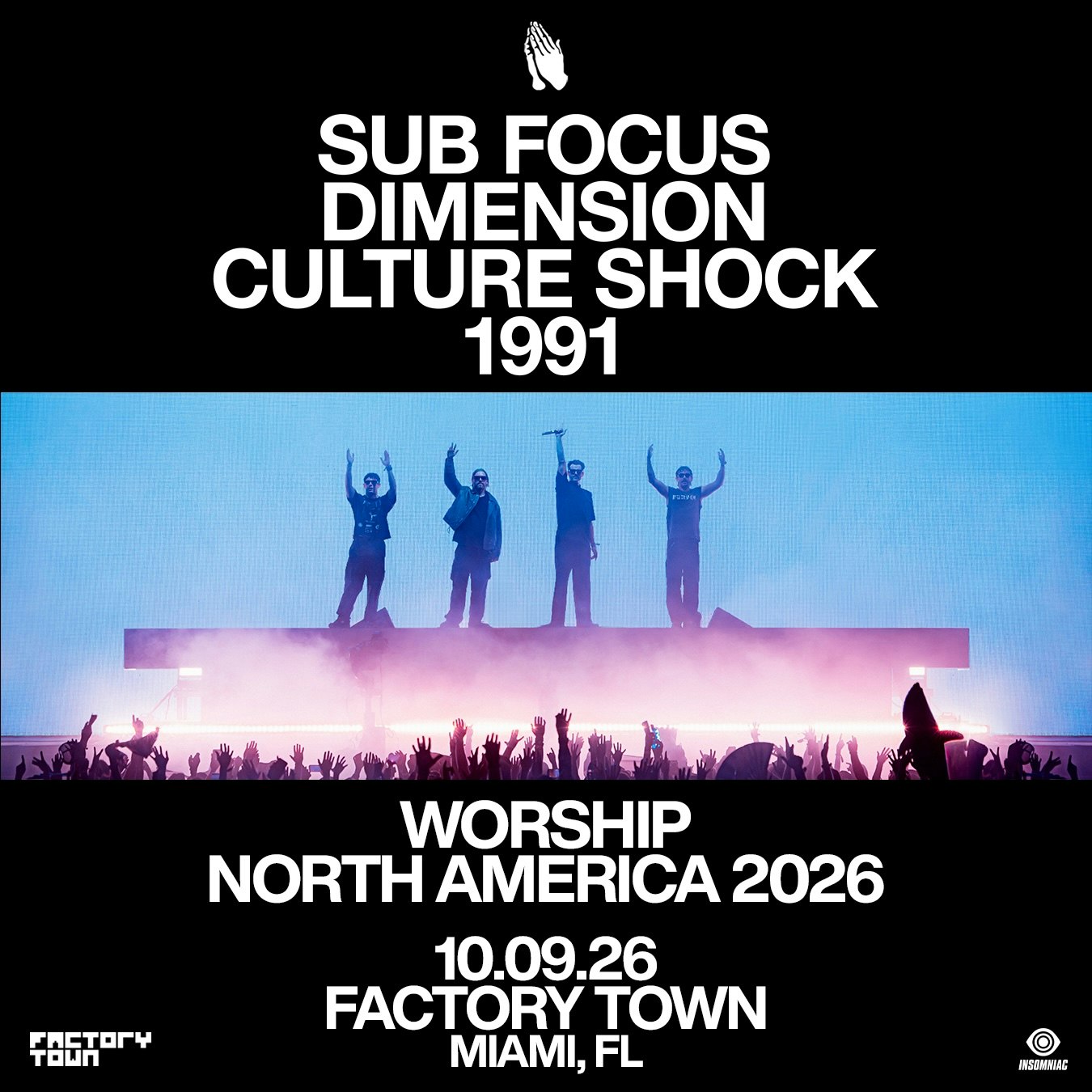 WORSHIP - Sub Focus/Dimension/Culture Shock/1991