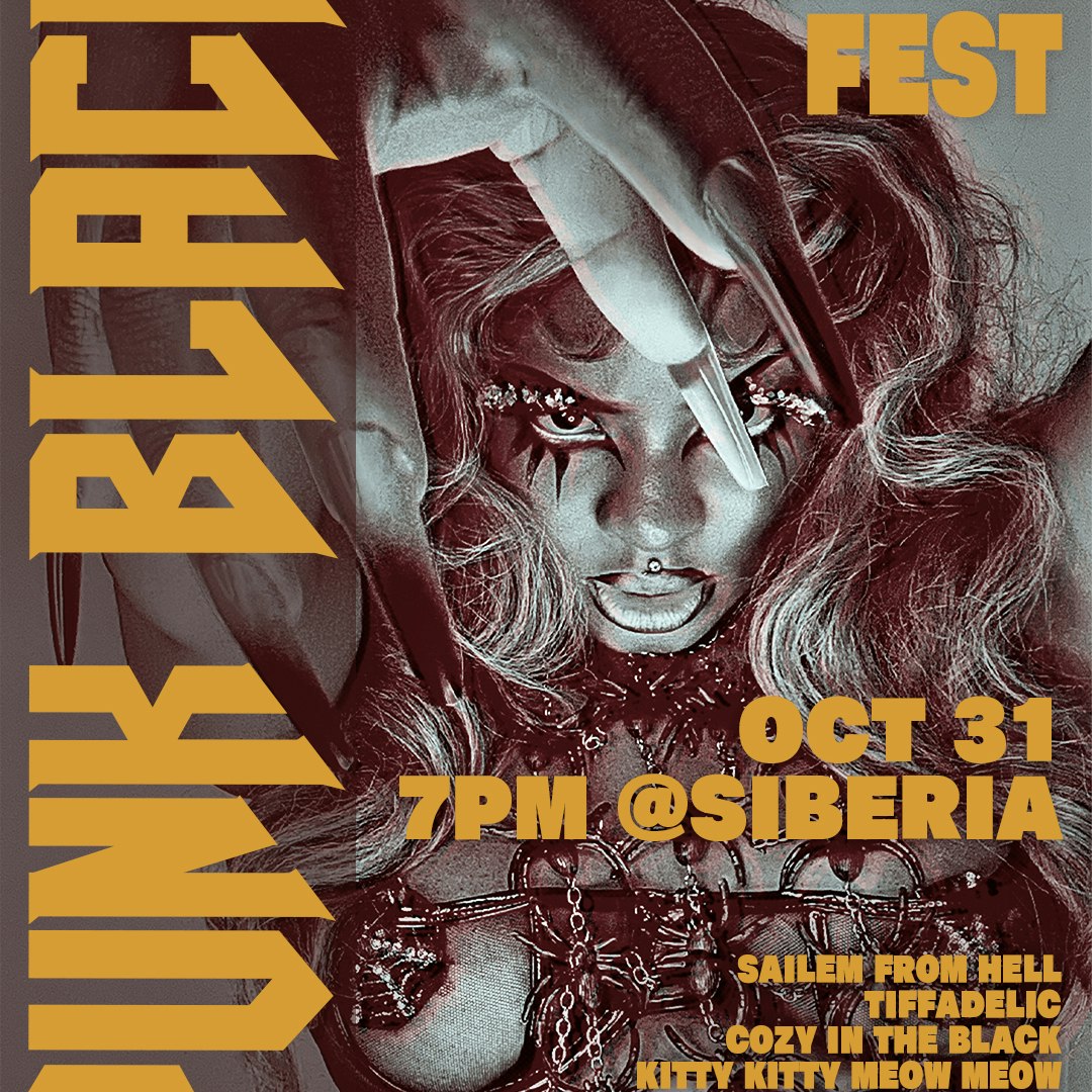 Punk Black Halloween Party