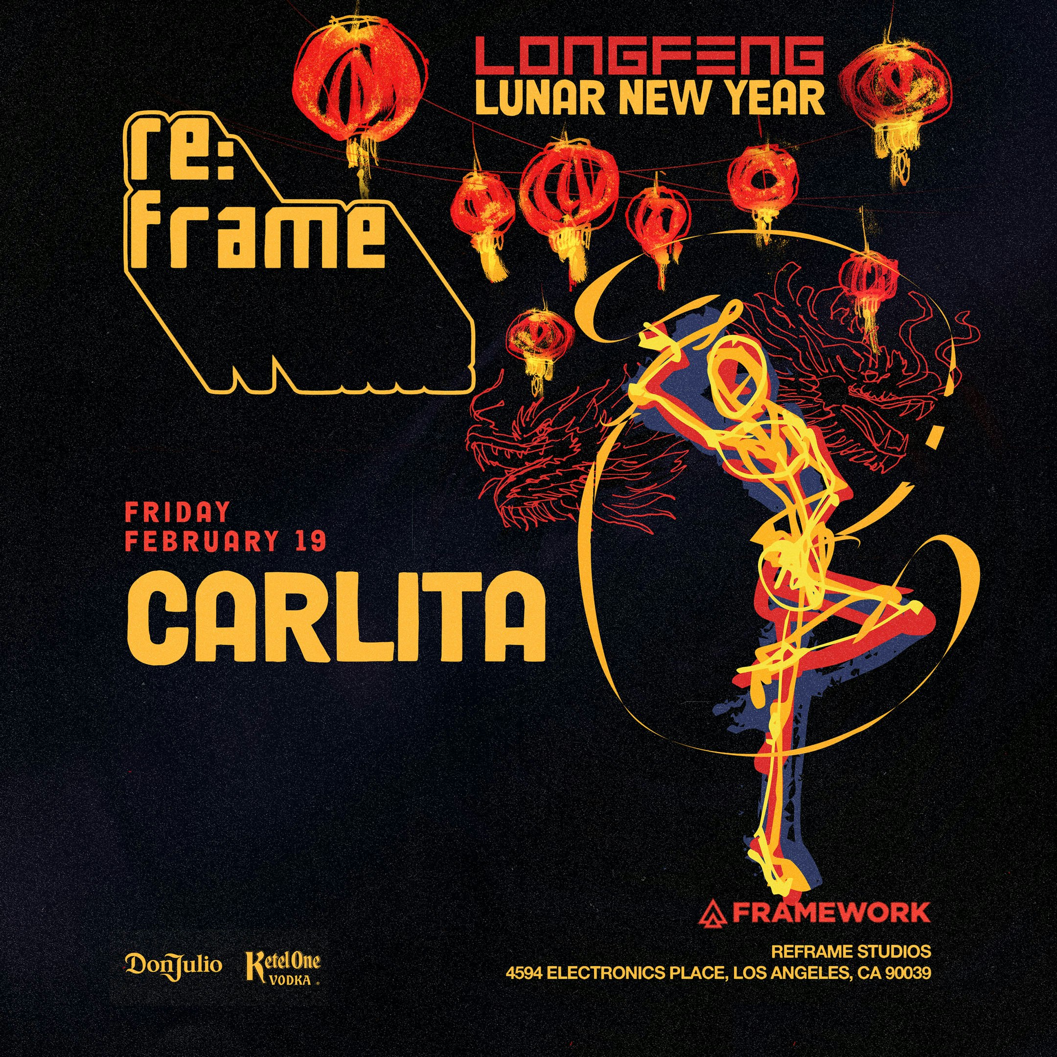 Framework & Long Feng Present LNY: Carlita