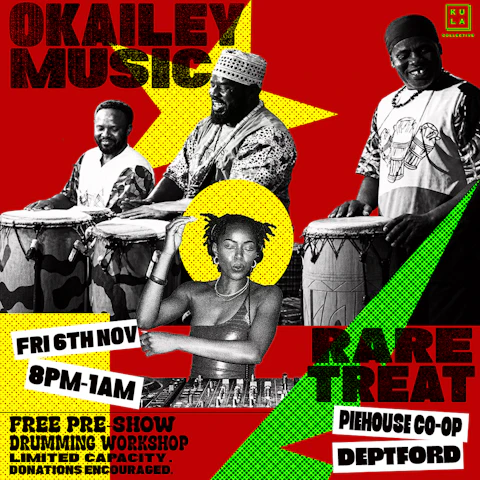 KULA Collective w/Okailey Music (live) & Rare Treat (DJ)