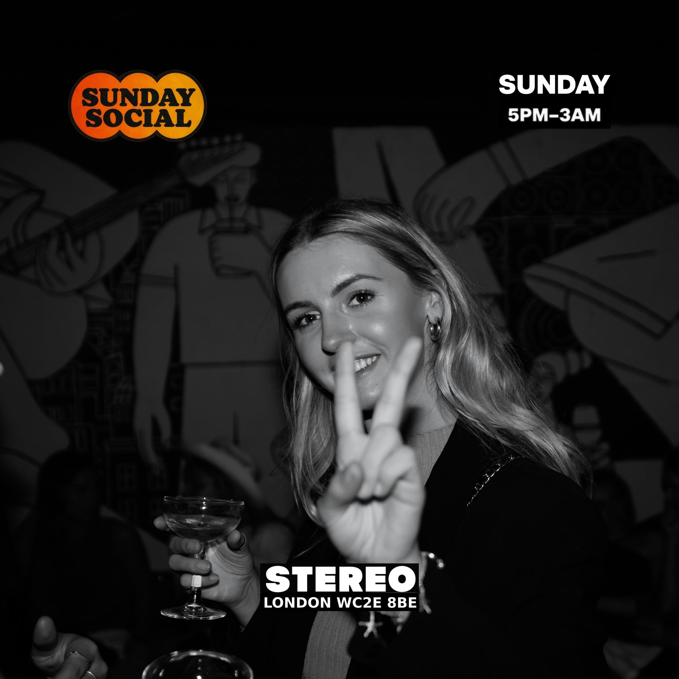 SUNDAY SOCIAL at STEREO Covent Garden, London