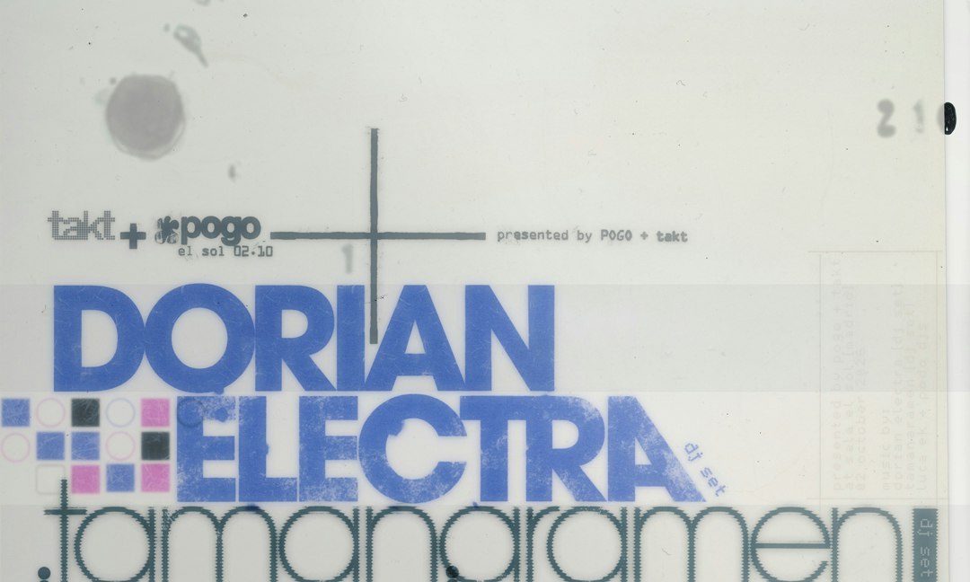 Takt x Pogo:  Dorian Electra + Tamanaramen