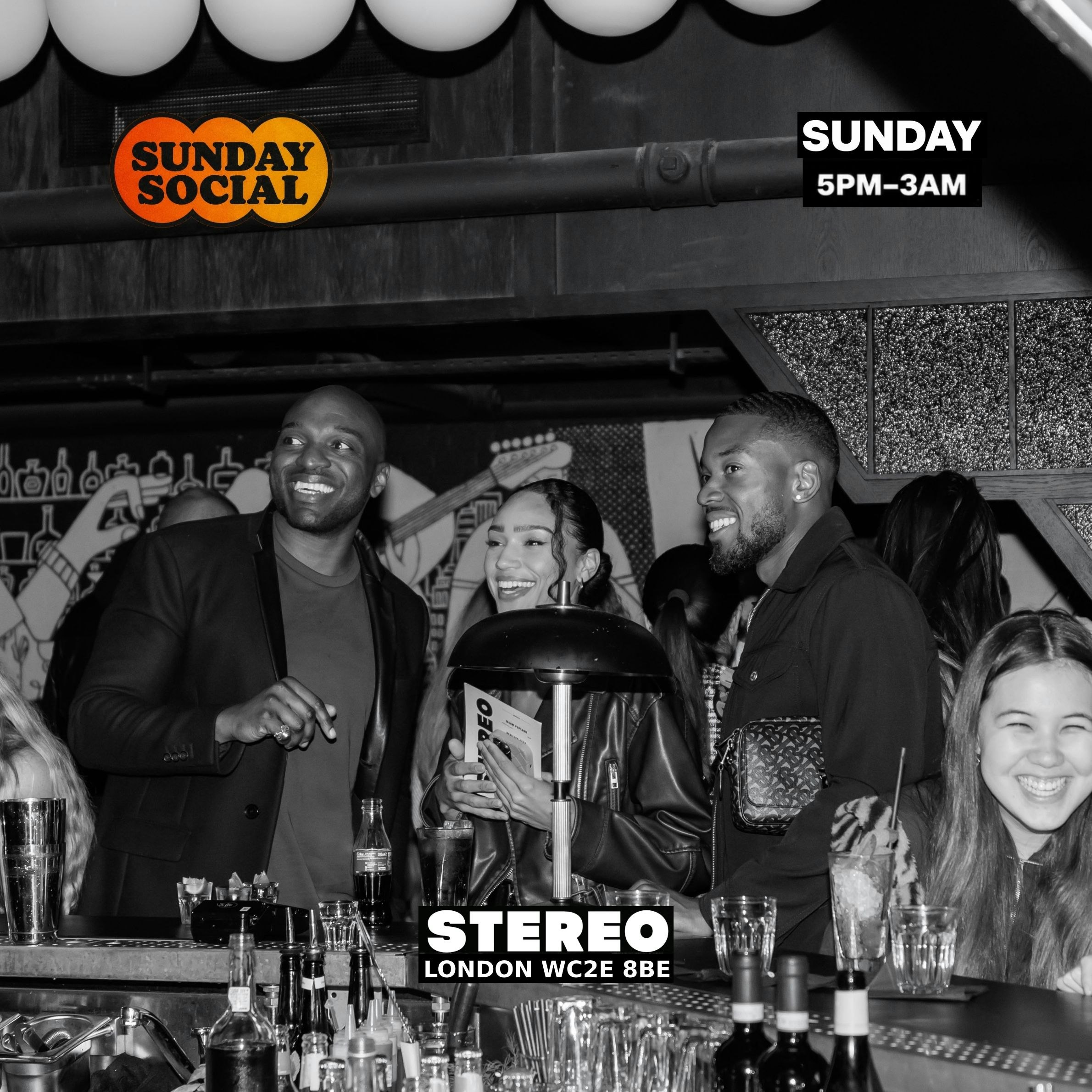SUNDAY SOCIAL at STEREO Covent Garden, London