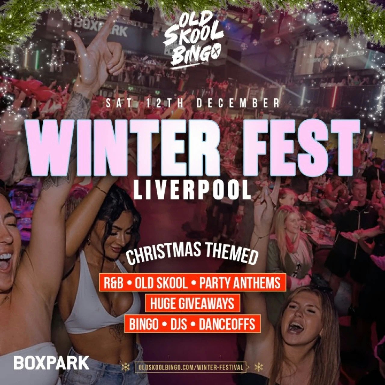 OLD SKOOL BINGO: WINTER FEST – LIVERPOOL at Boxpark Liverpool, Liverpool
