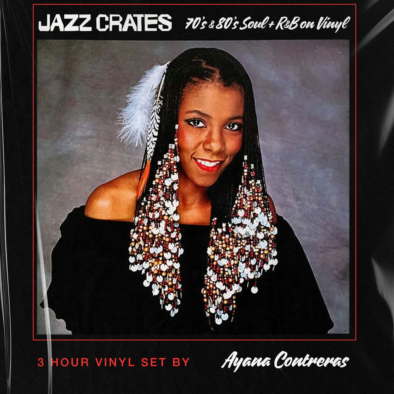 Jazz Crates: 70's & 80's Soul + R&B on Vinyl