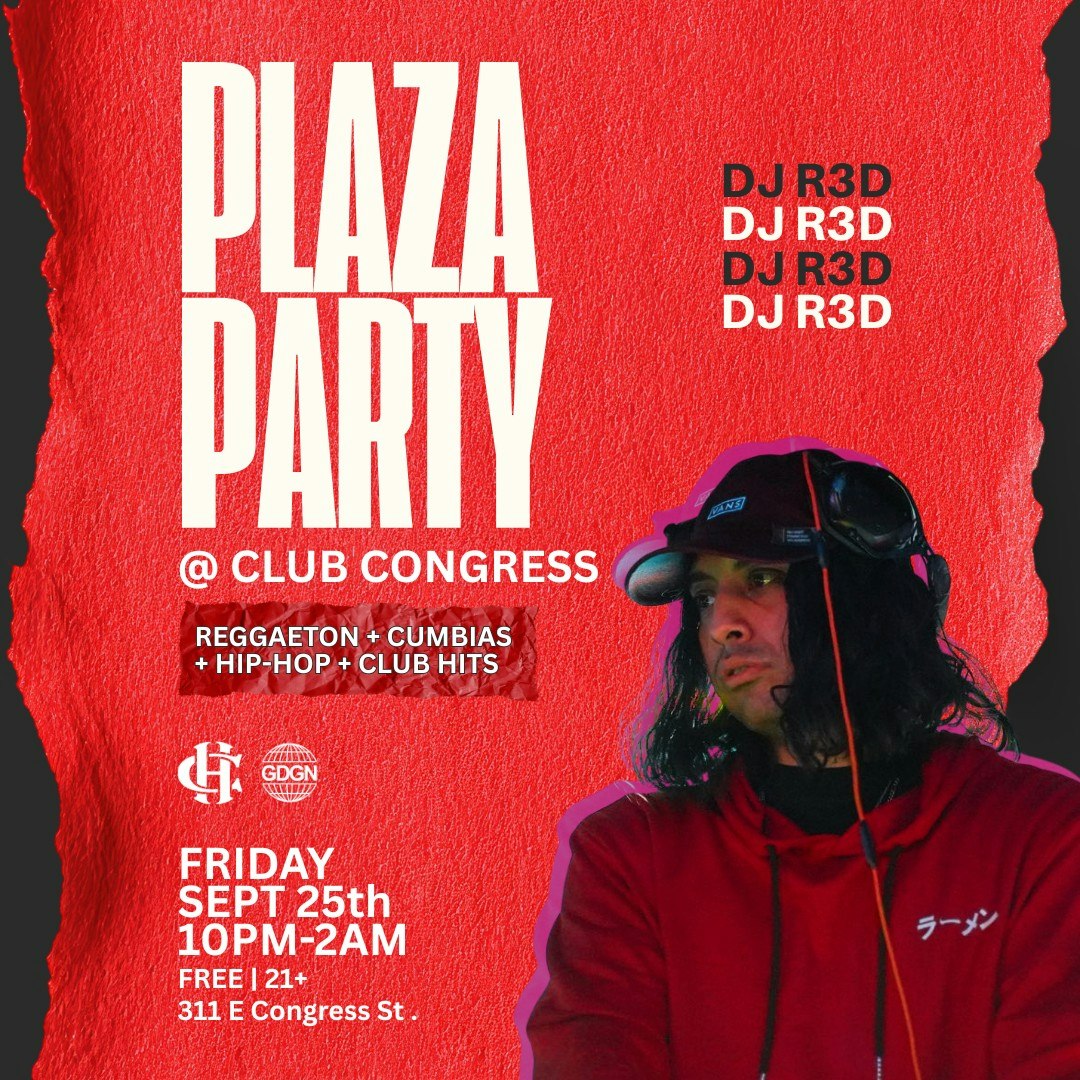 Plaza Party with DJ R3D