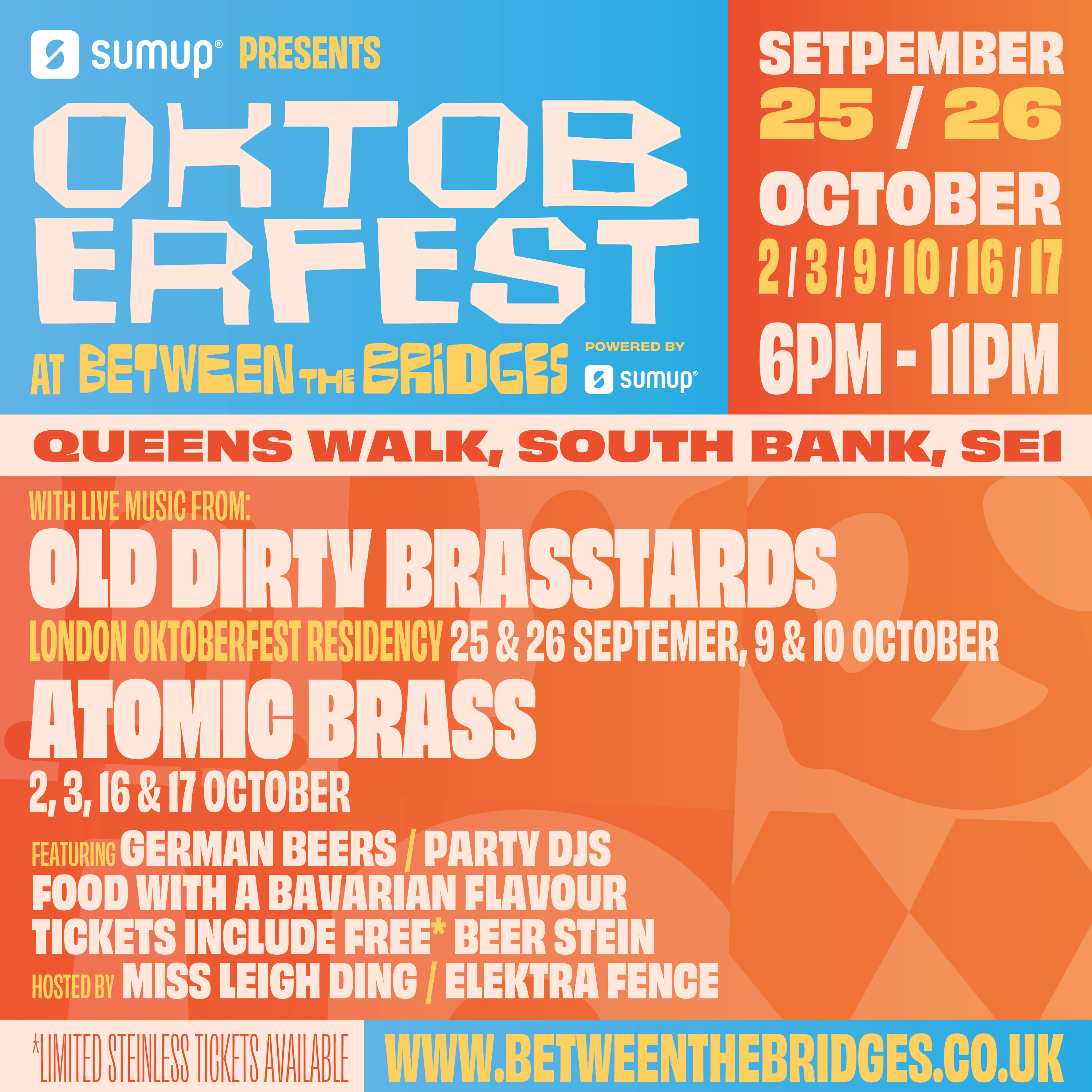 Oktoberfest at Between The Bridges, London
