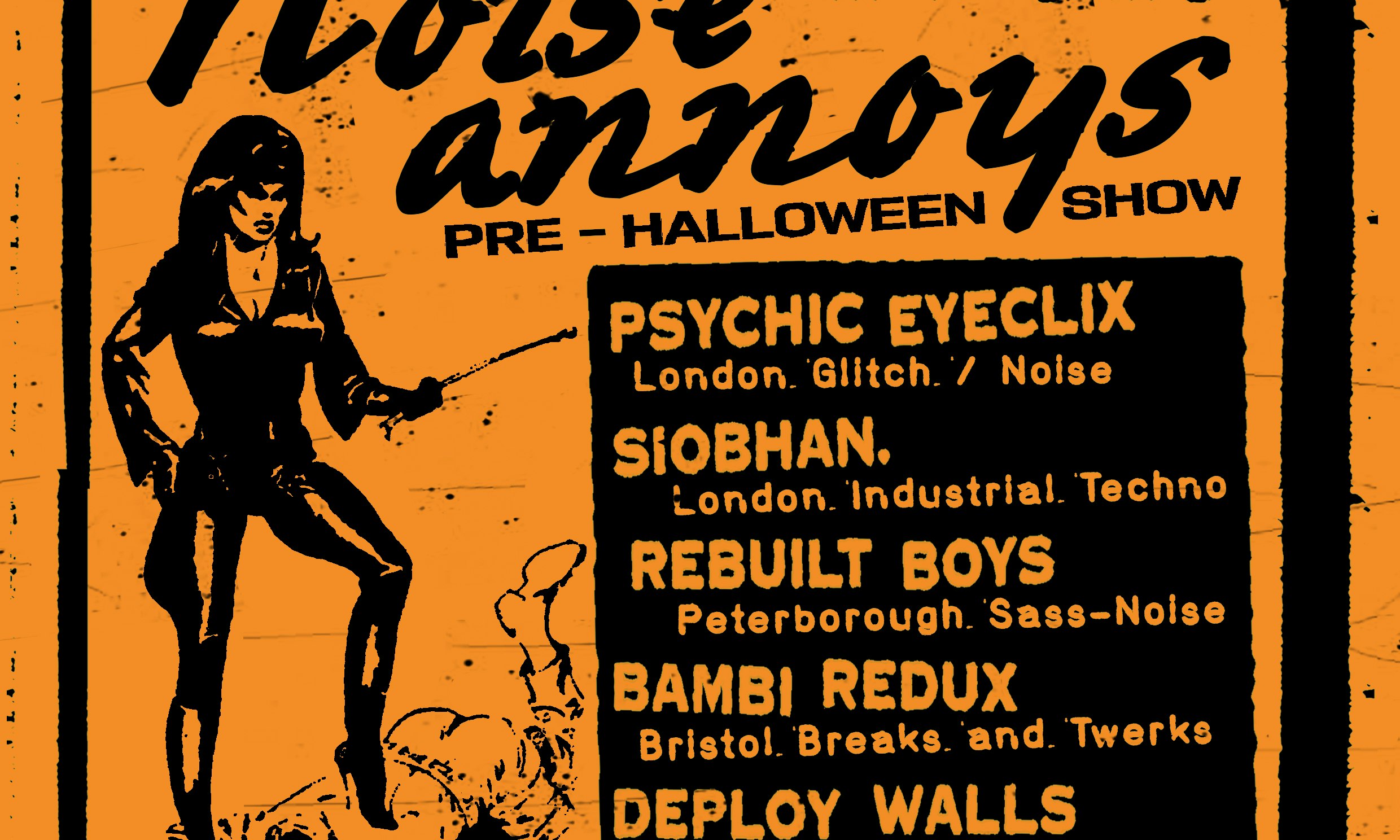 TRANSGRESSION PRESENTS: Noise Annoys 2