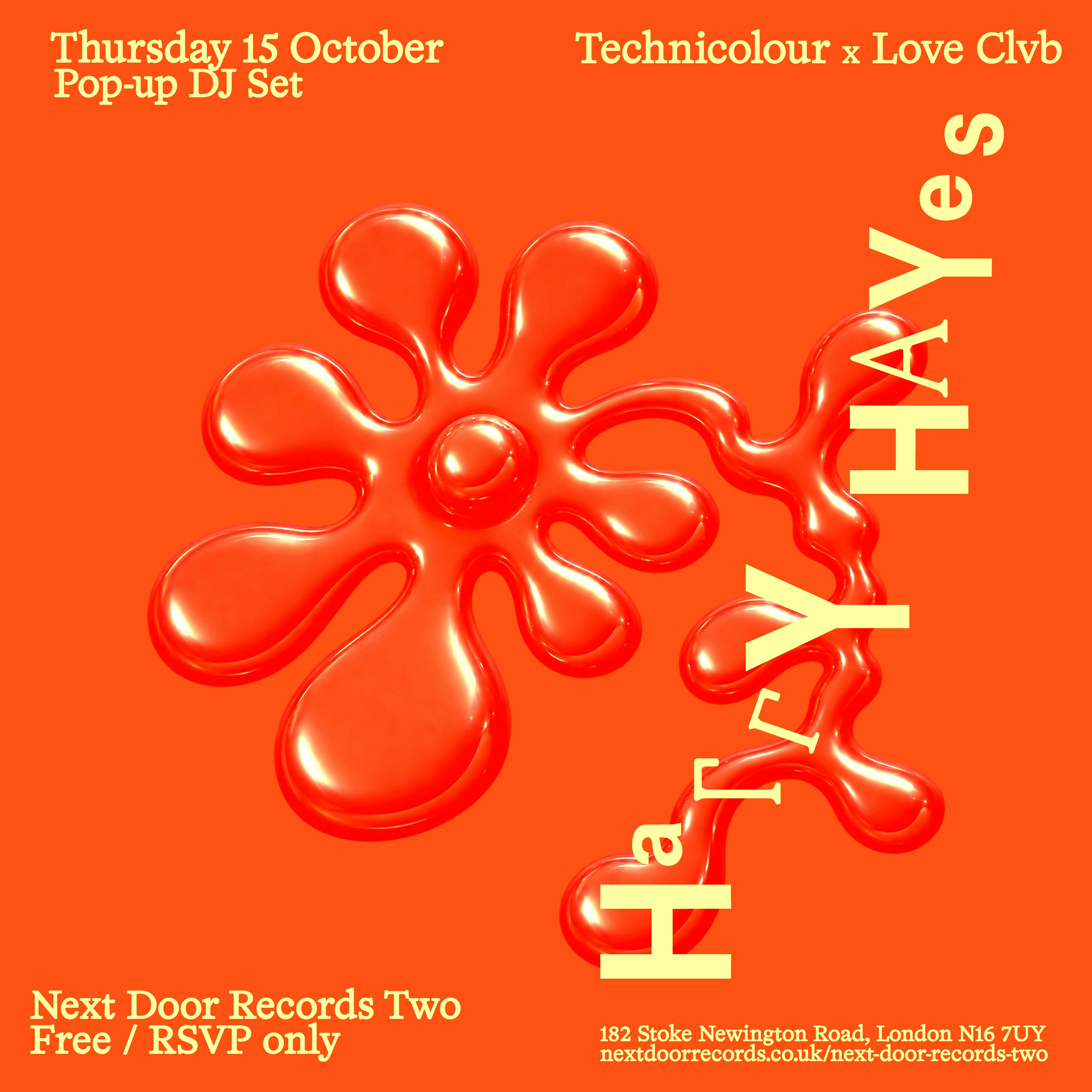 Harry Hayes at Next Door Records Two, London