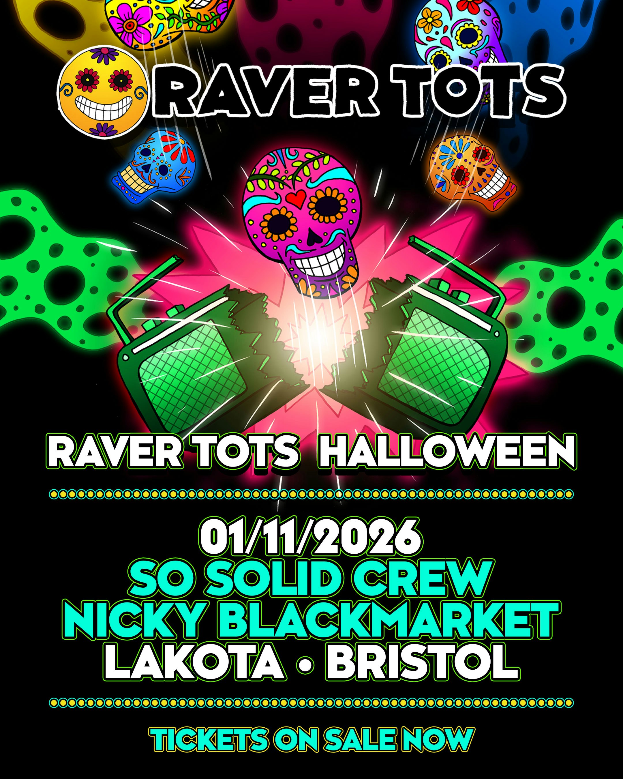 Raver Tots Halloween at Lakota, Bristol