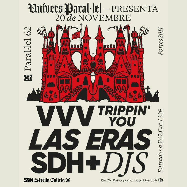 Cover image for UNIVERS PARAL·LEL: VVV + LAS ERAS + SDH