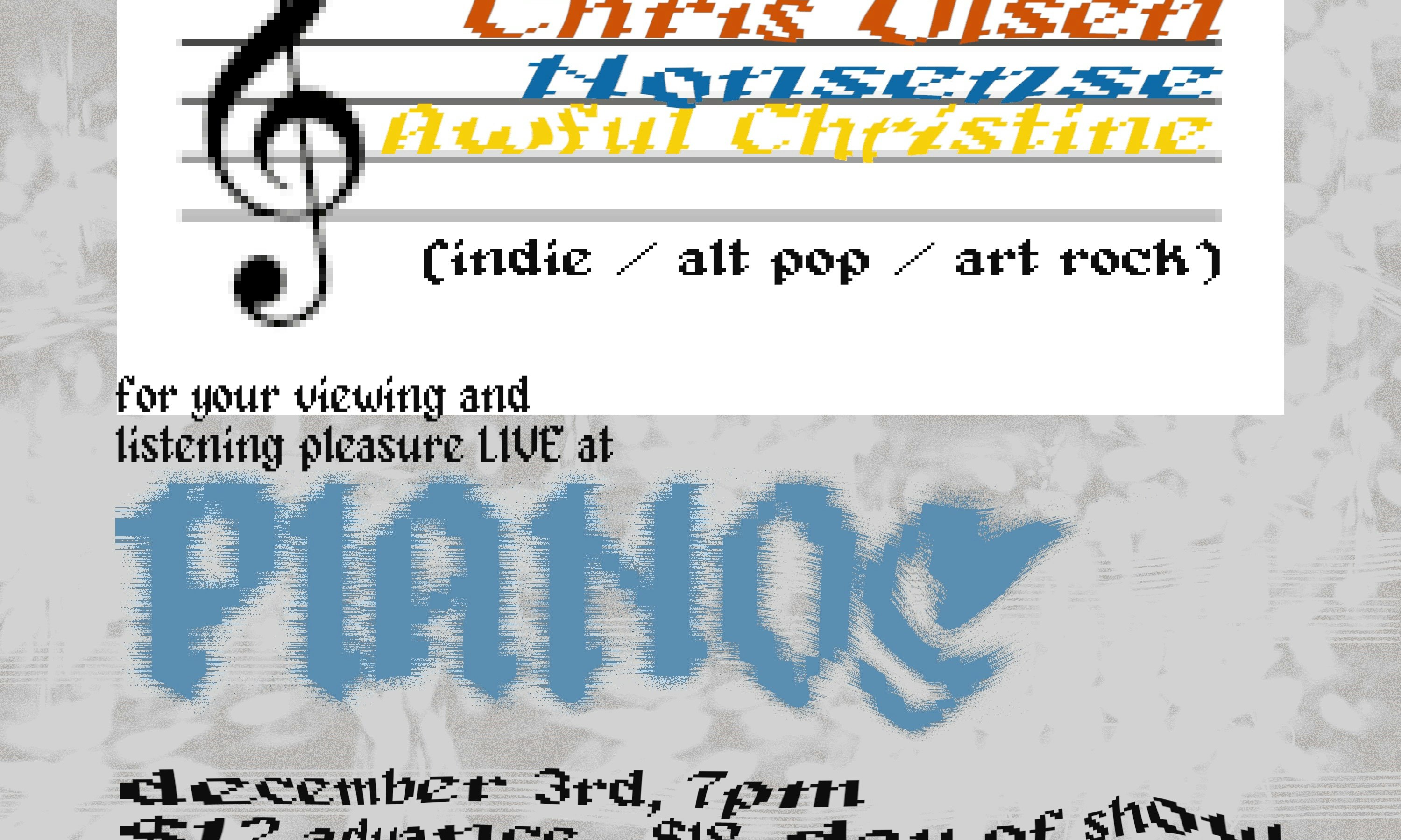 Stram • Chris Olsen • Nonsense • Awful Christine