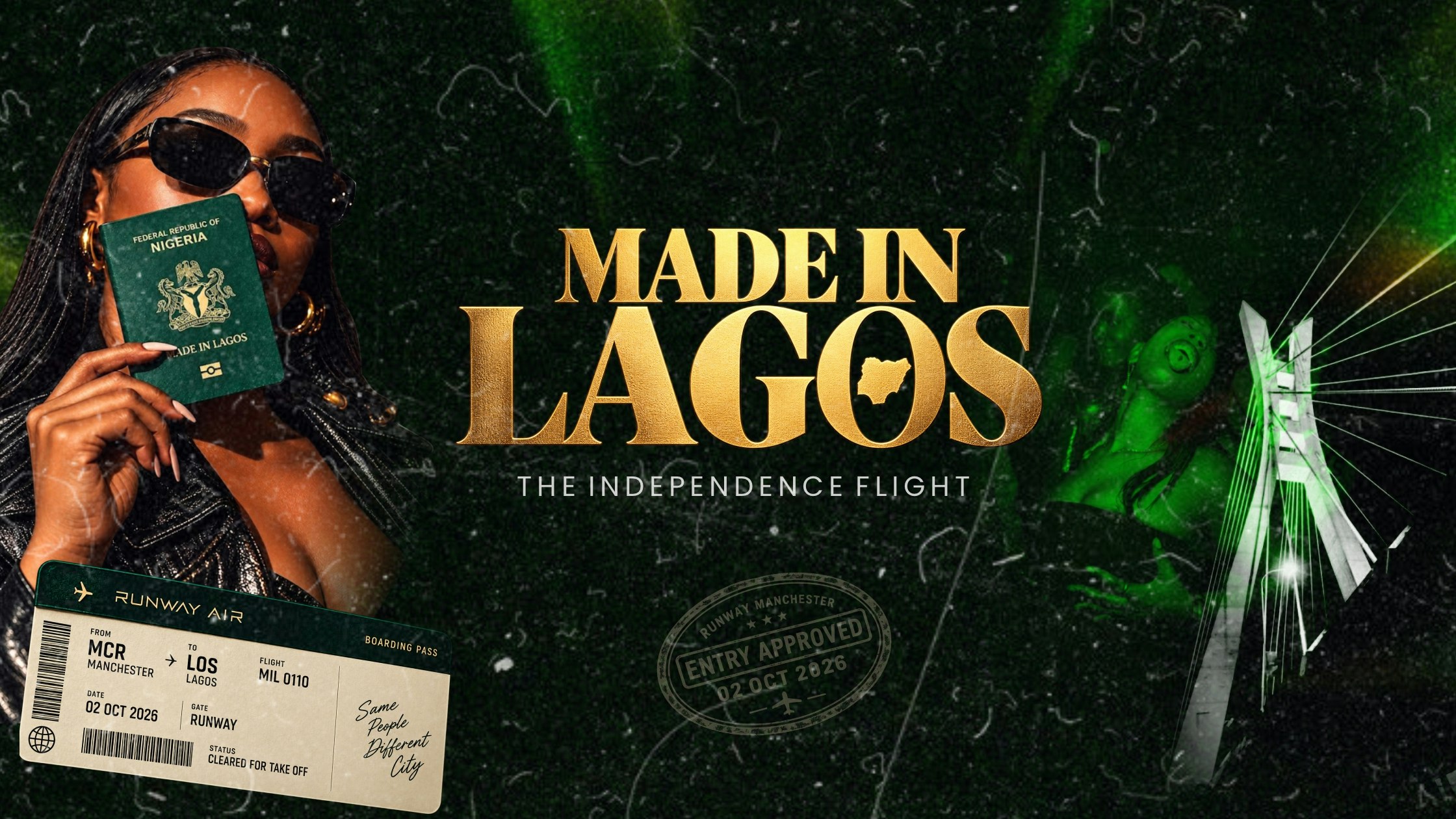 MADE IN LAGOS: The Independence Flight at Runway at Runway Nightclub, Manchester