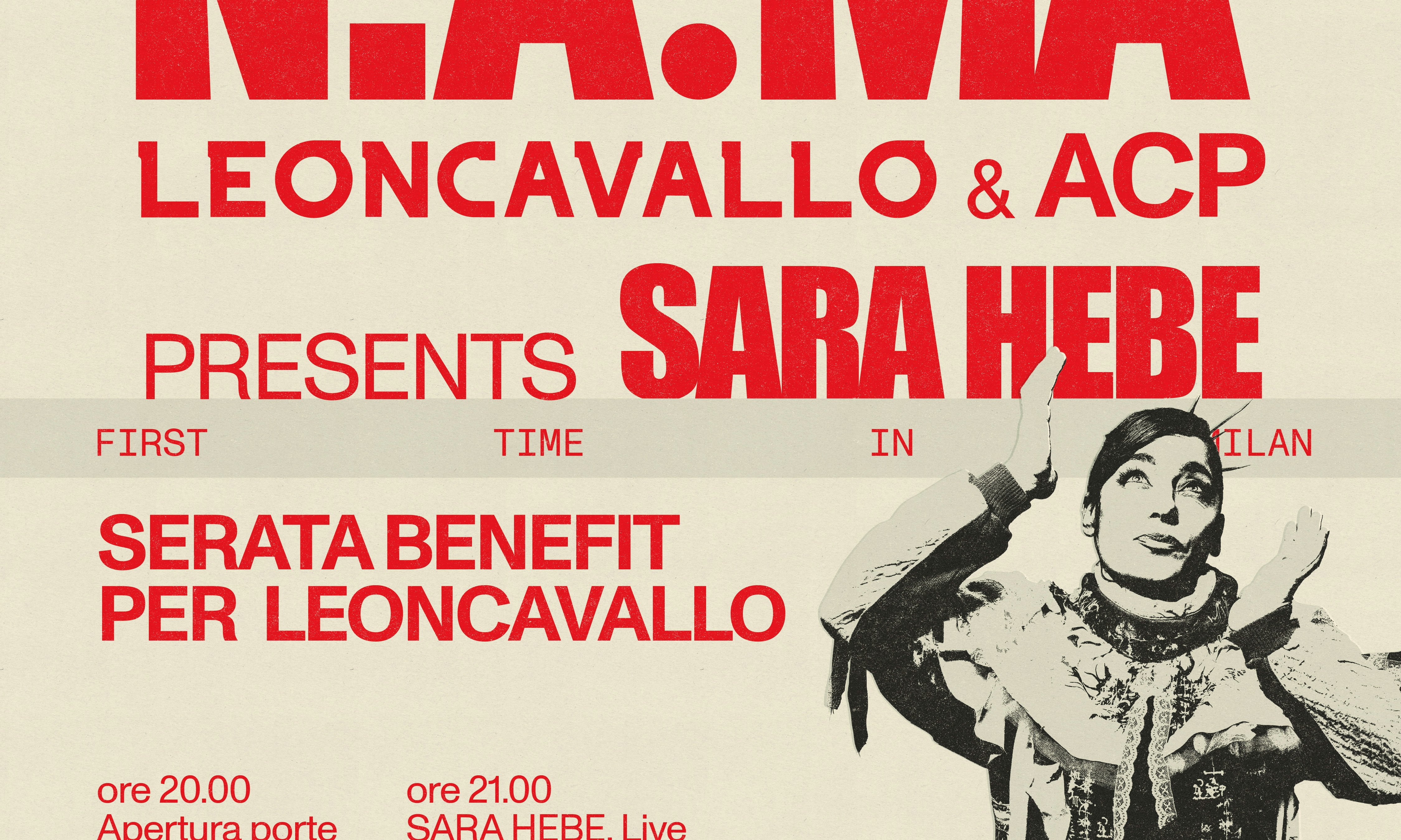Imagen de la fuente — SARA HEBE in concerto @NAMA, Milano