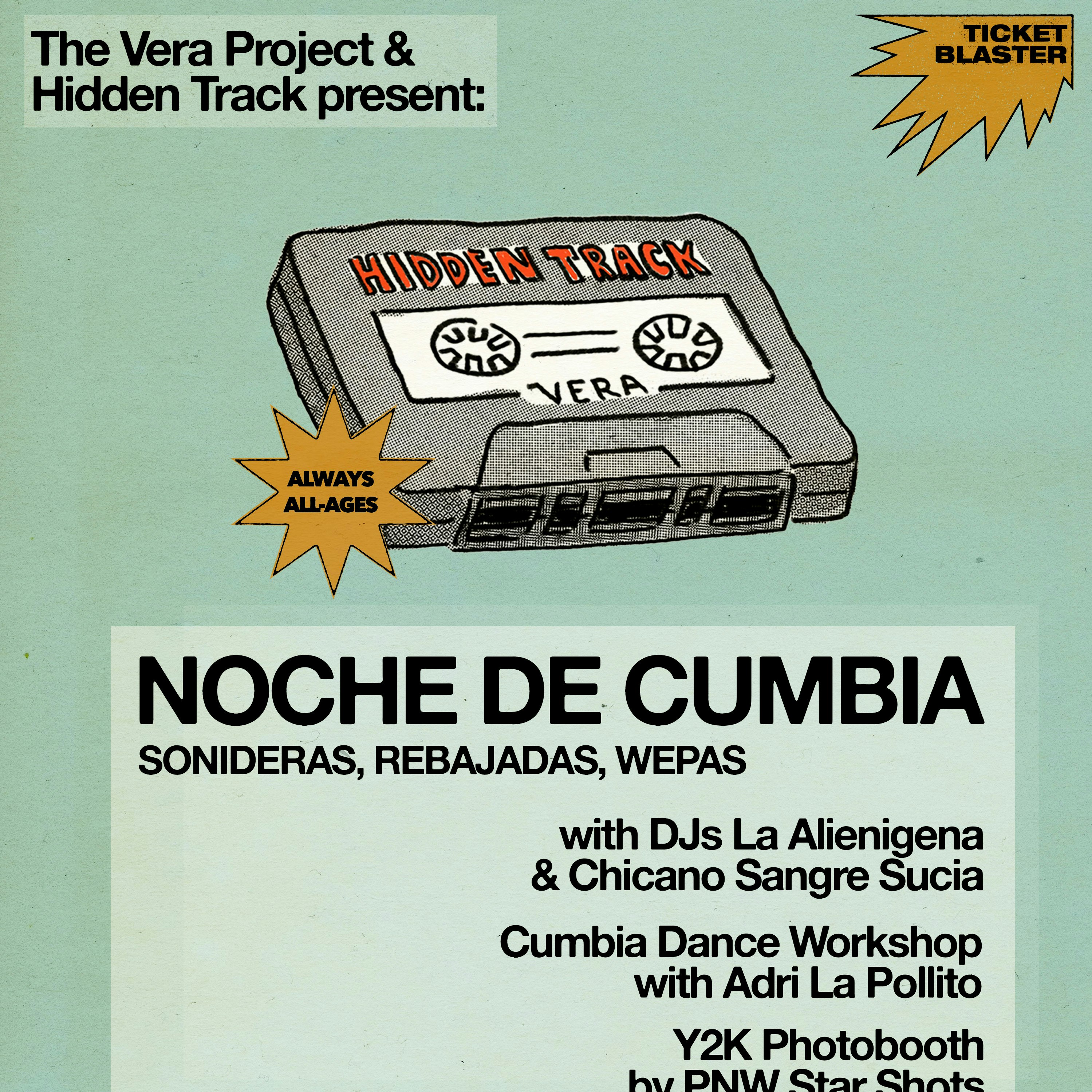 Noche de Cumbia: Sonideras, Rebajadas, Wepas