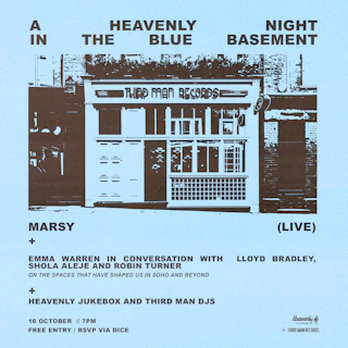 A Heavenly Night in the Blue Basement