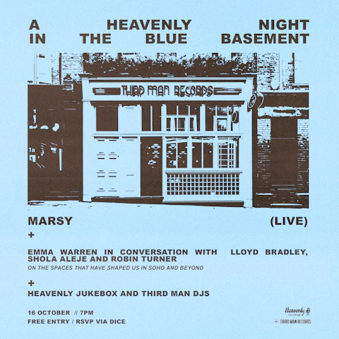 A Heavenly Night in the Blue Basement