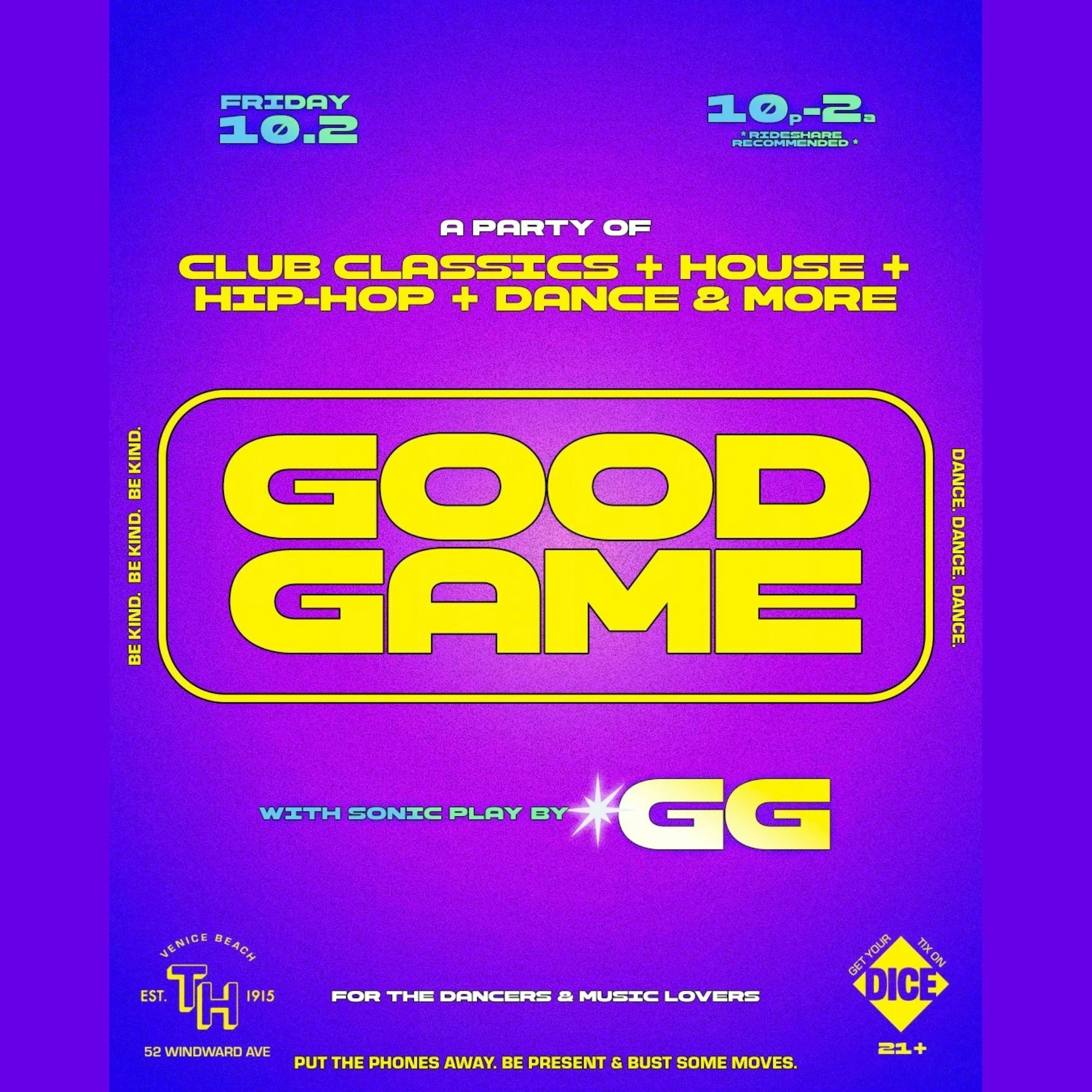 Good Game w/ GG