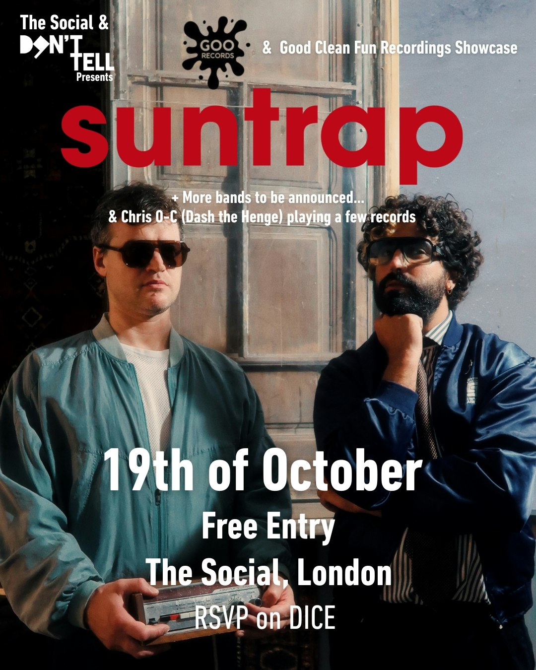 Goo Records & Good Clean Fun Showcase - The Social