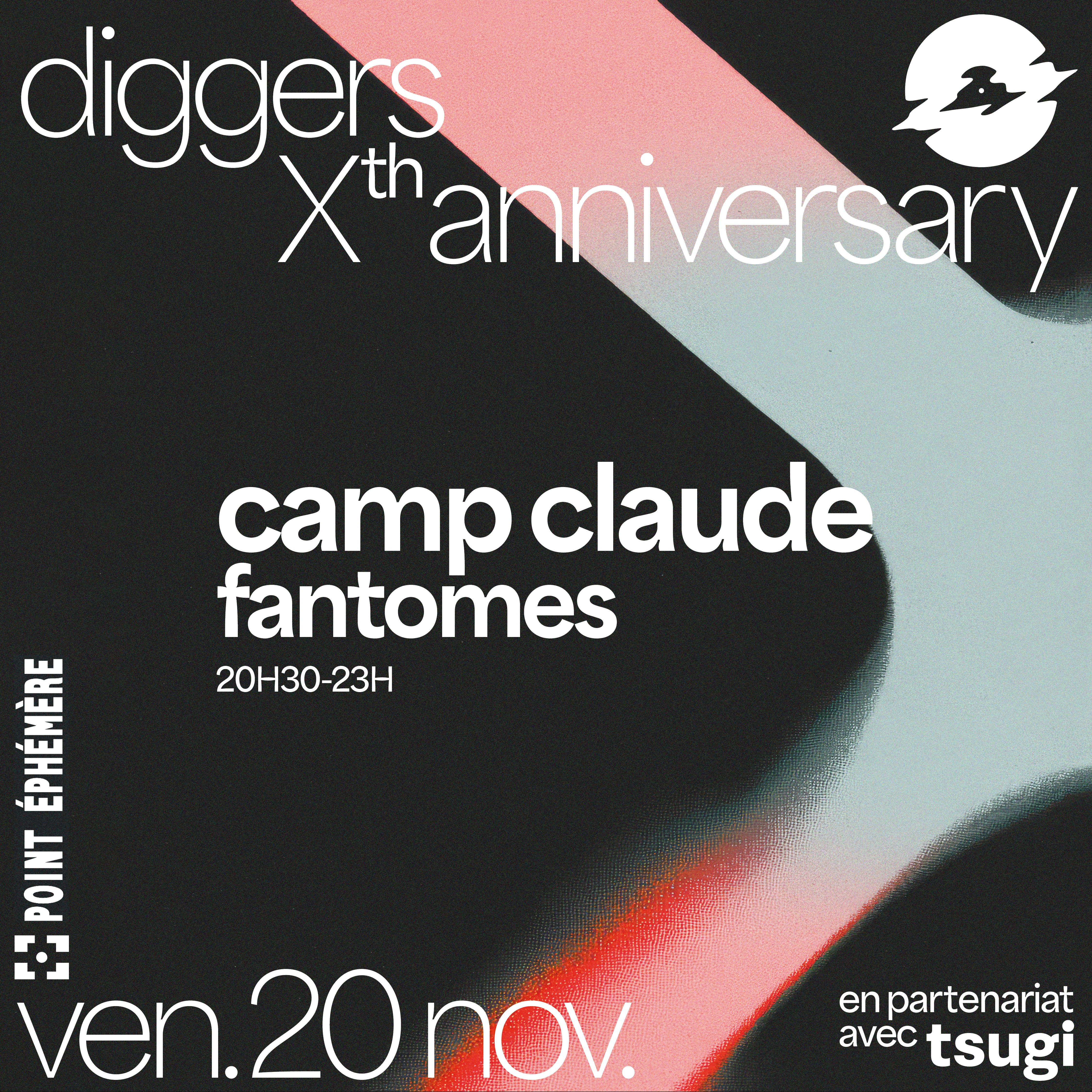 Affiche Fantomes en concert au Point Éphémère