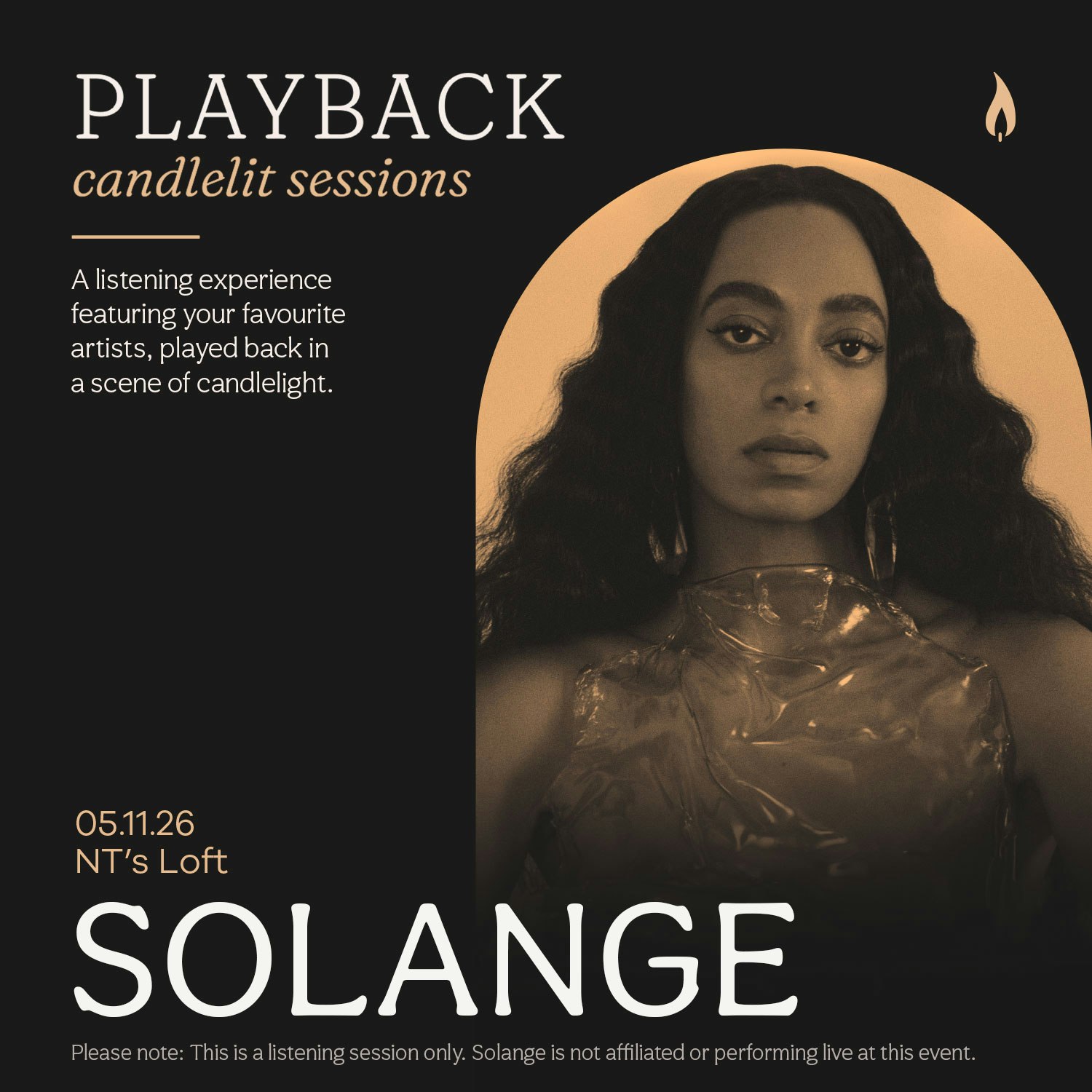 Playback: Solange [Candlelit Sessions]