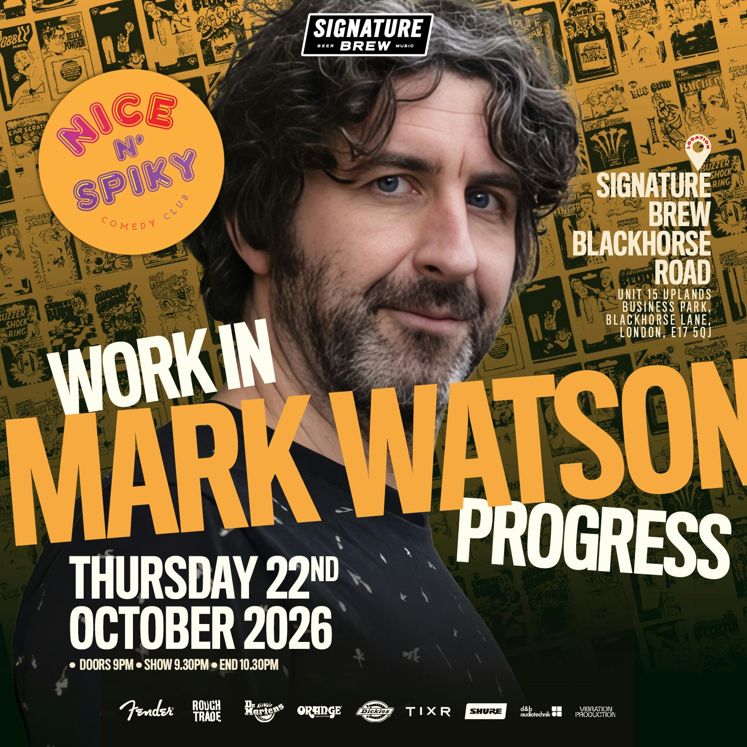 Signature Brew Comedy Club - Mark Watson | London
