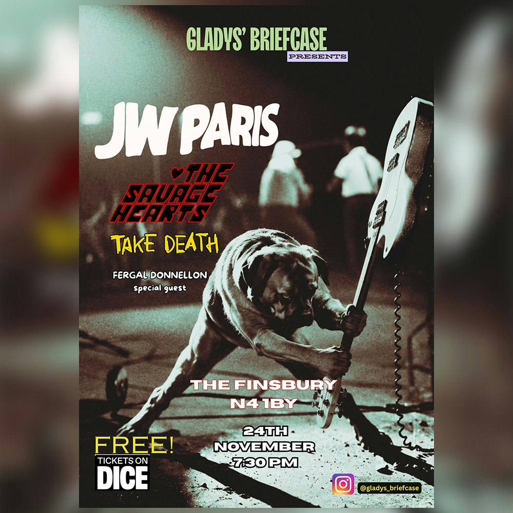 JW Paris + The Savage Hearts & Take Death