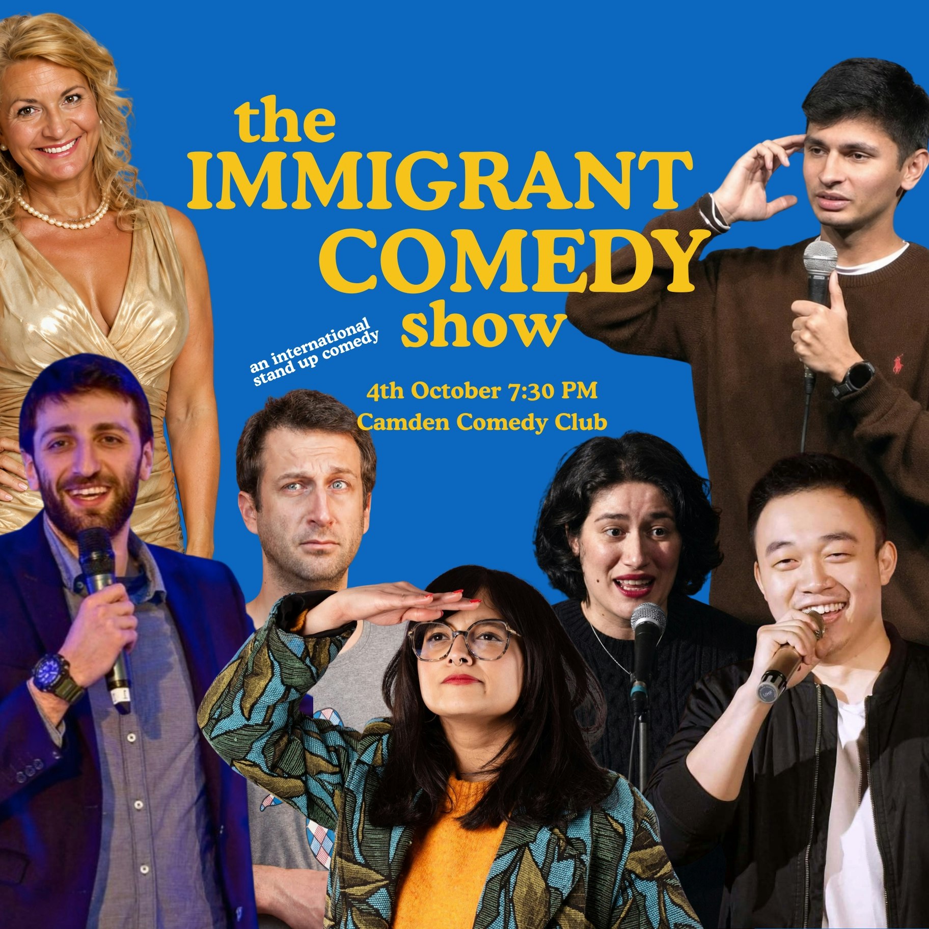 The Immigrant Comedy Show at Camden Comedy Club, London