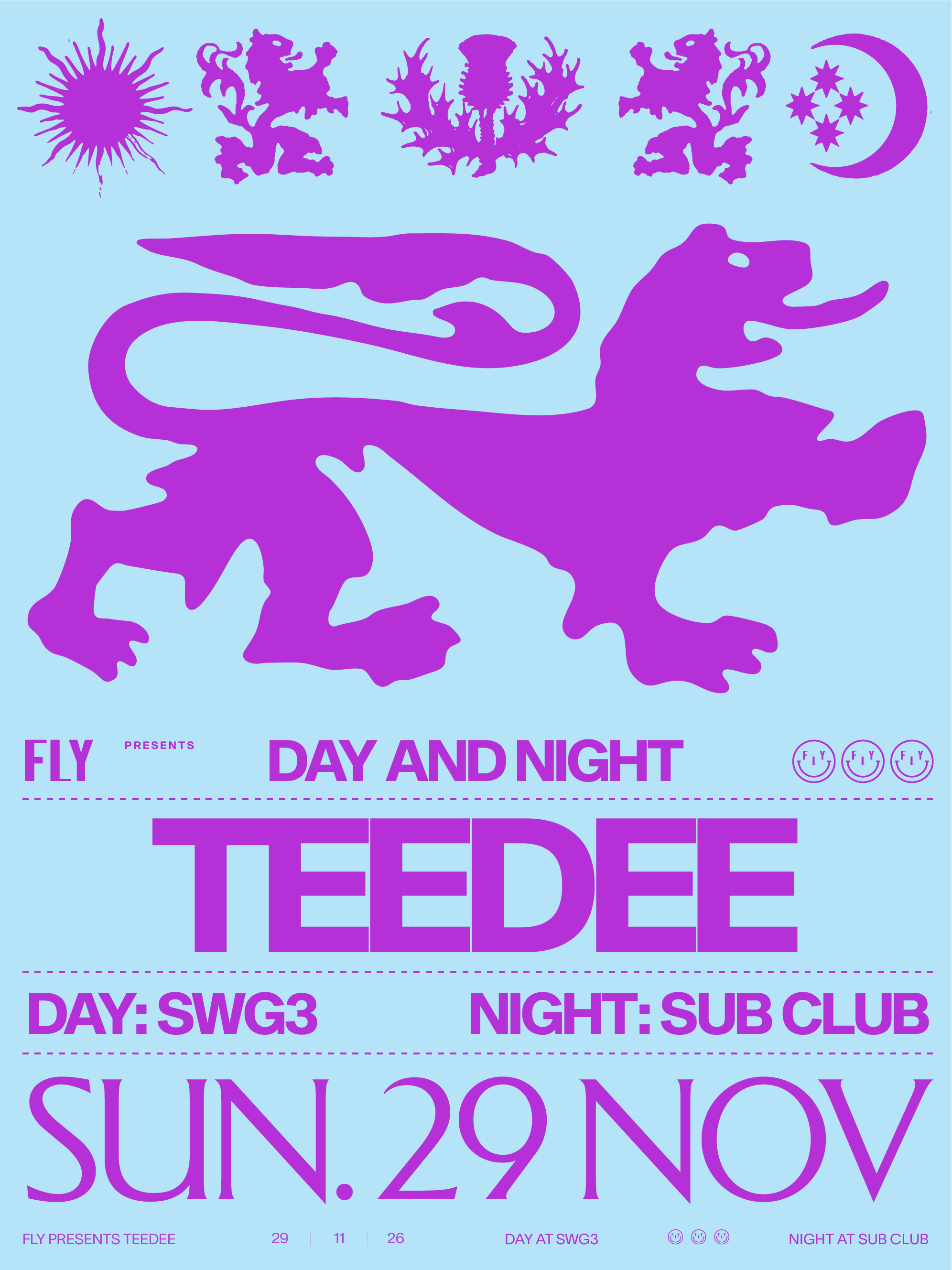 TeeDee Glasgow Day + Night at SWG3 Galvanizers, Glasgow