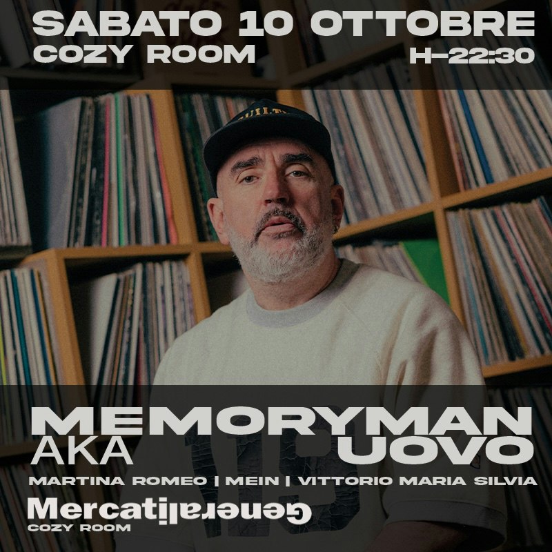 Cozy Room pres. Memory Man aka Uovo