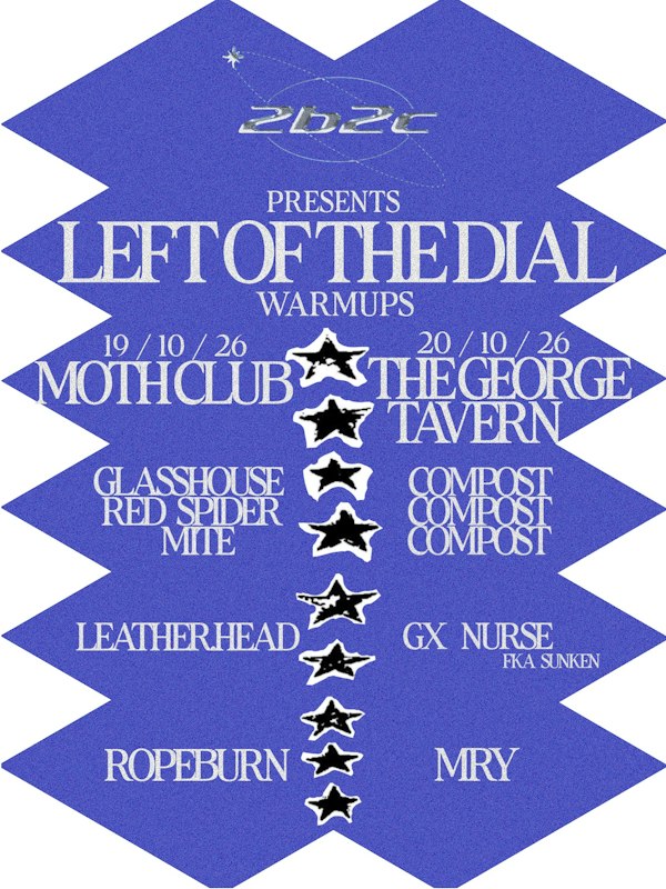 2b2c: Left of The Dial warmup w/ Glasshouse Red Spider Mite & more