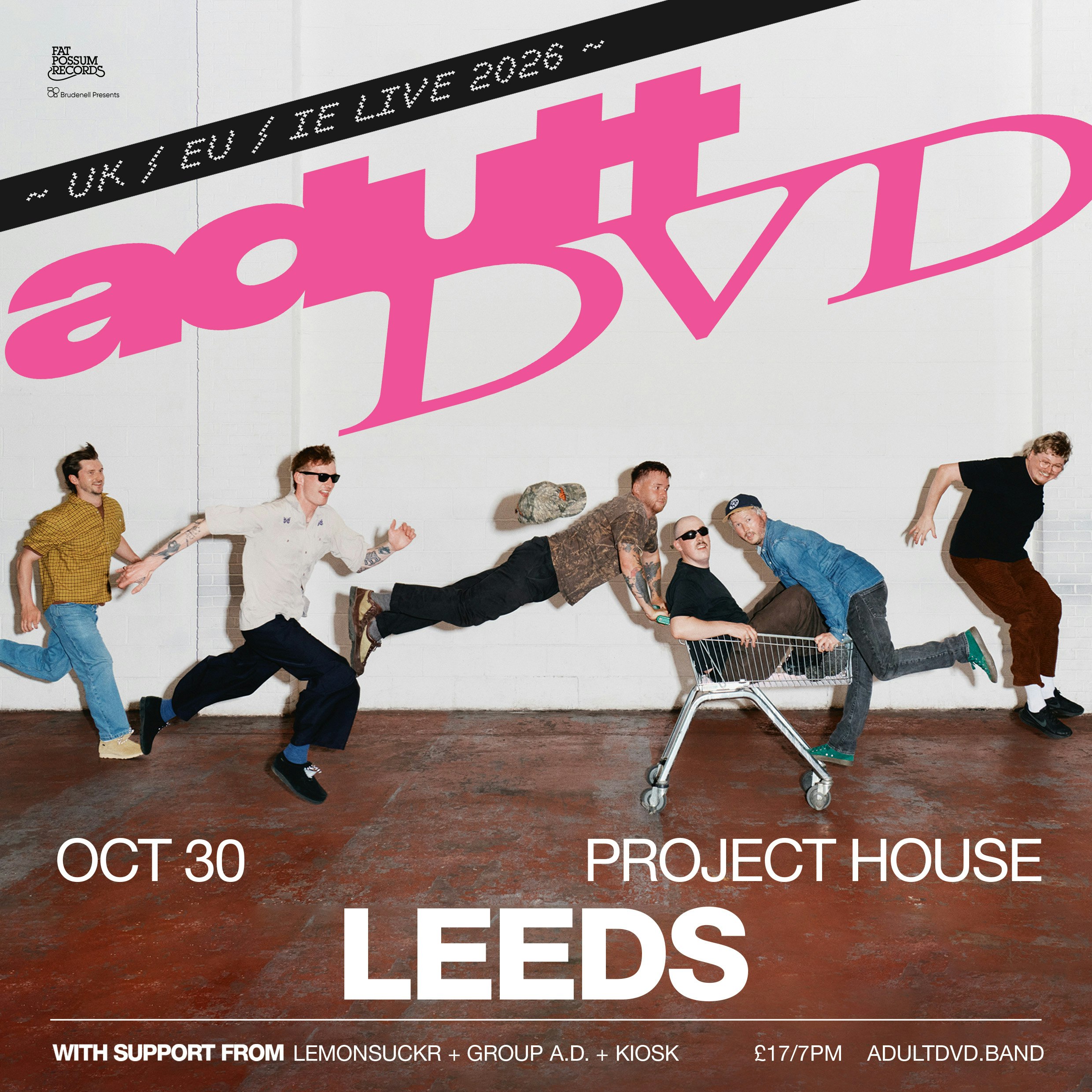 Adult DVD at PROJECT HOUSE, Leeds