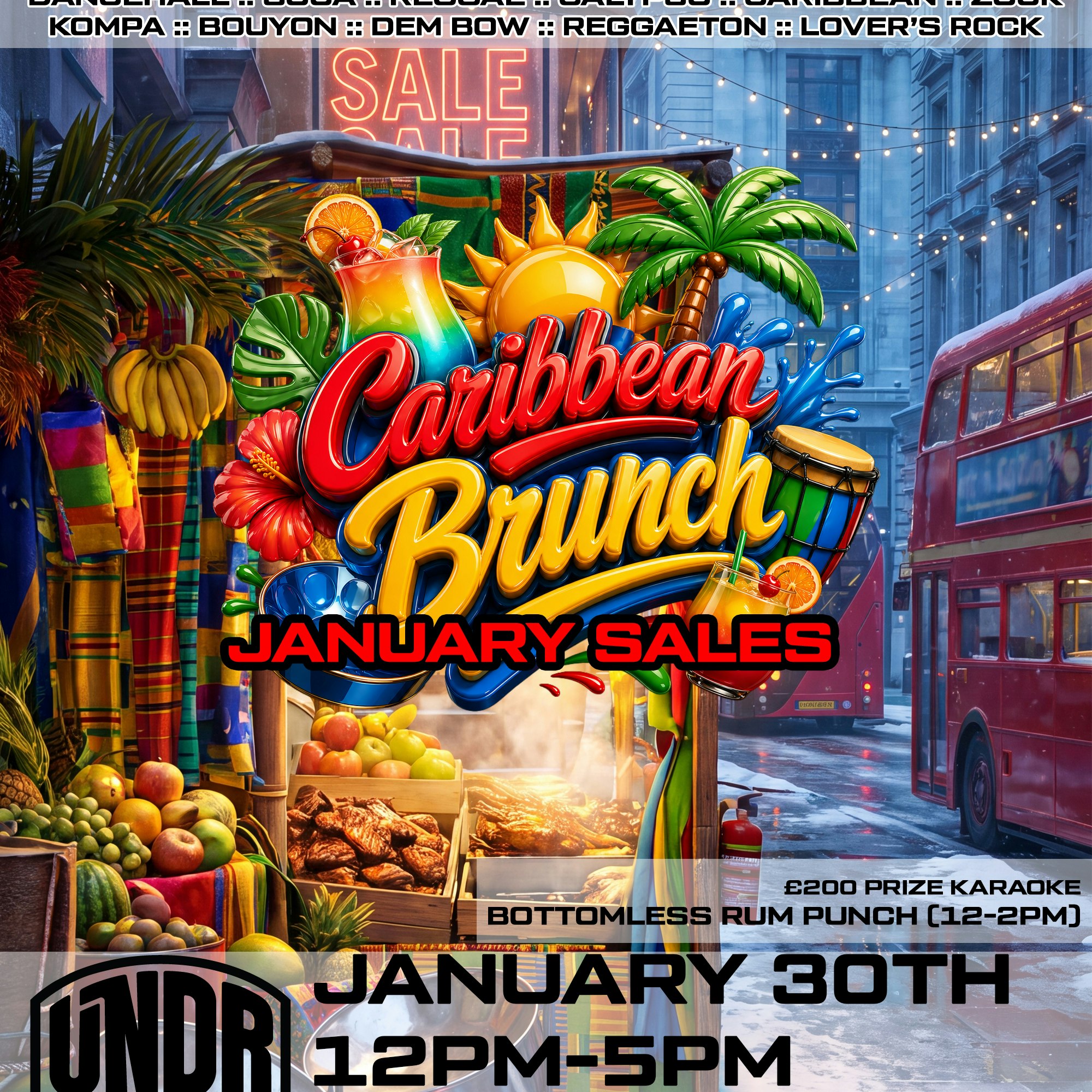 Caribbean Brunch (January) January Sales