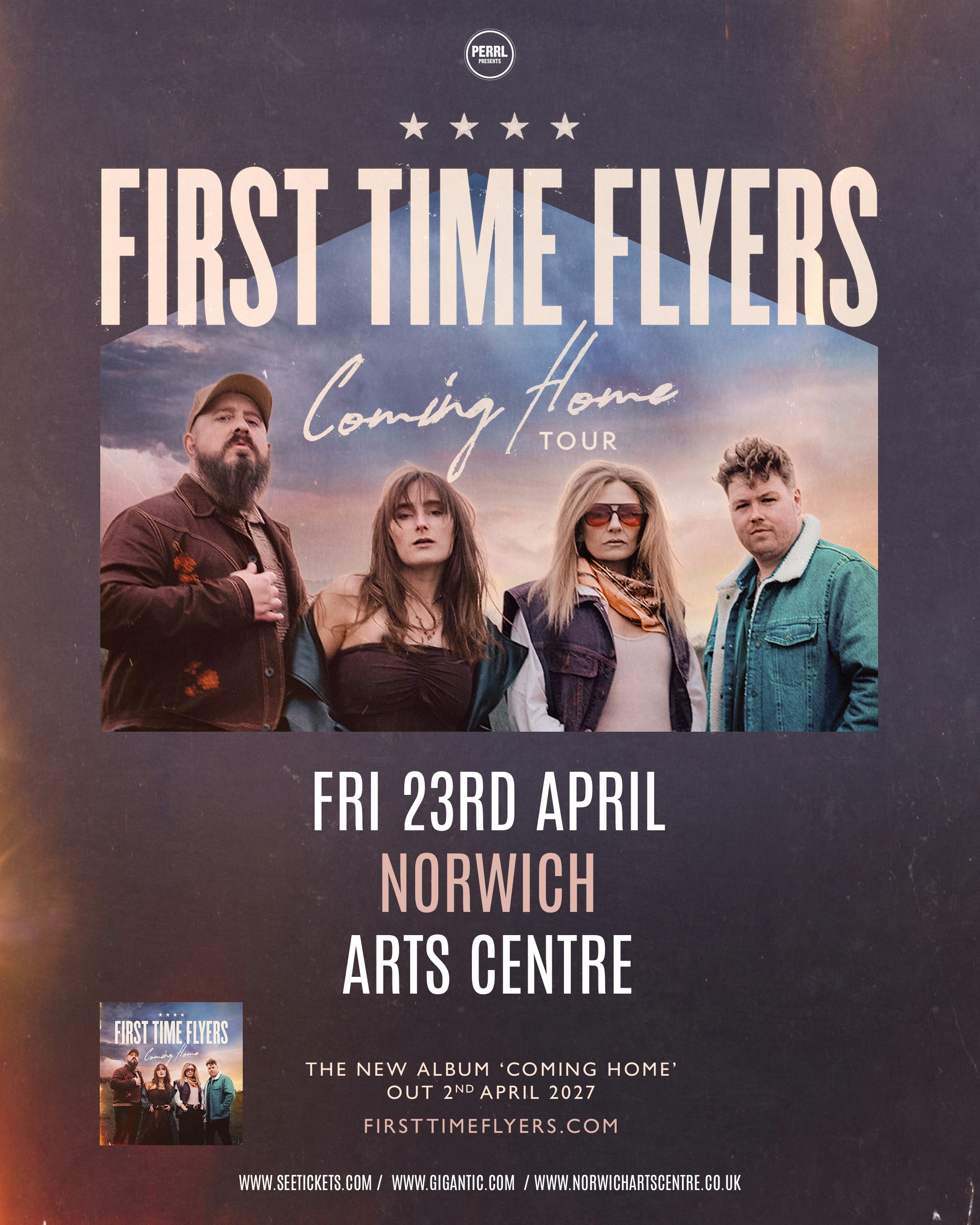 First Time Flyers at Norwich Arts Centre, Norwich