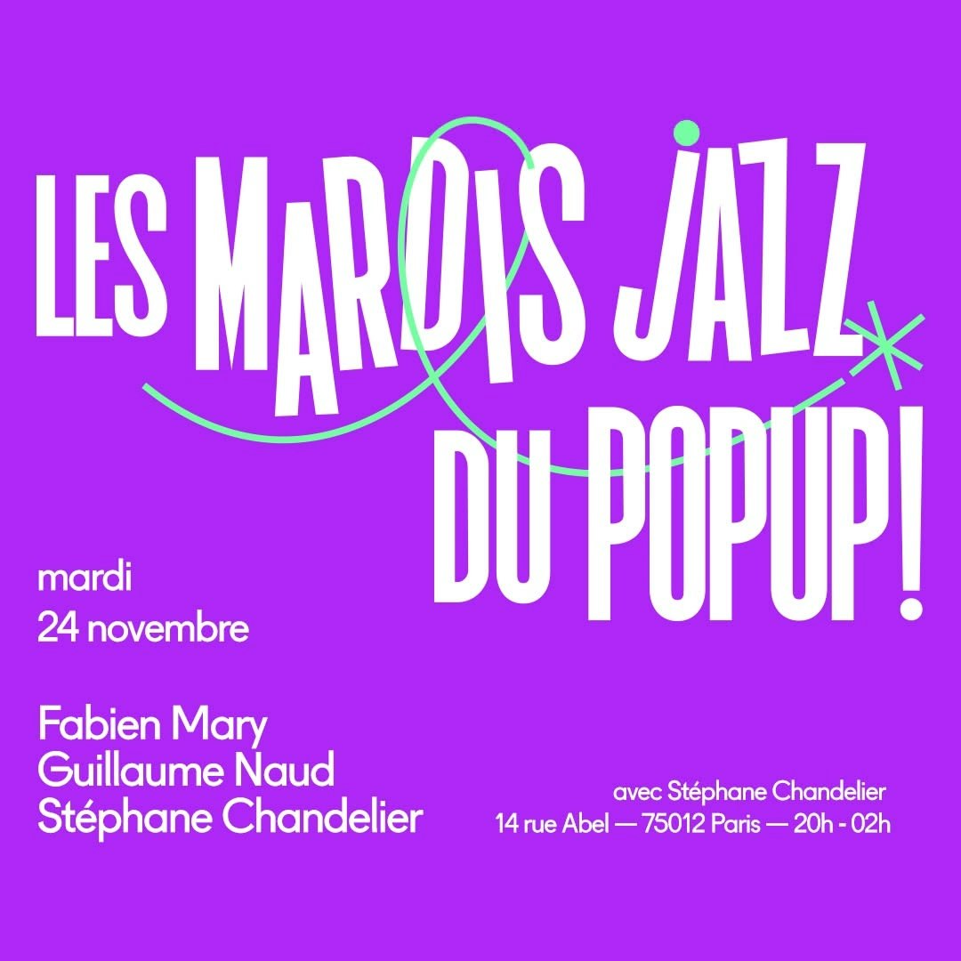 Affiche Mardi Jazz! en concert au POPUP!