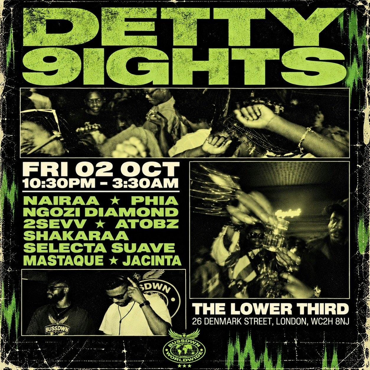 Detty 9ights at The Lower Third