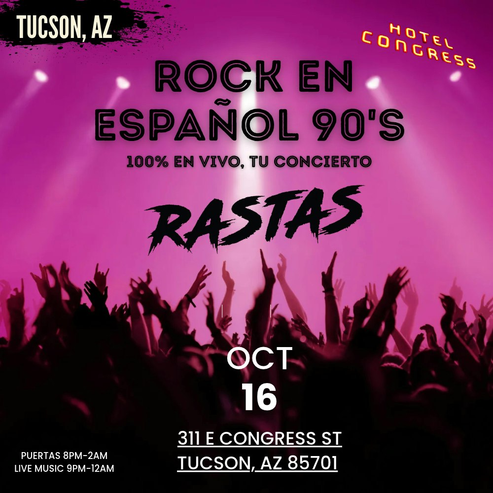Rock en Español 90s Legends by Rastas Retro