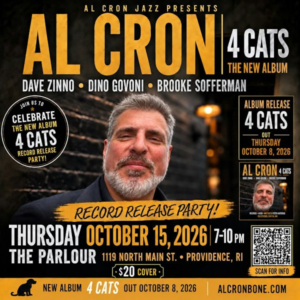 AL CRON FOUR CATS ALBUM RELEASE PARTY