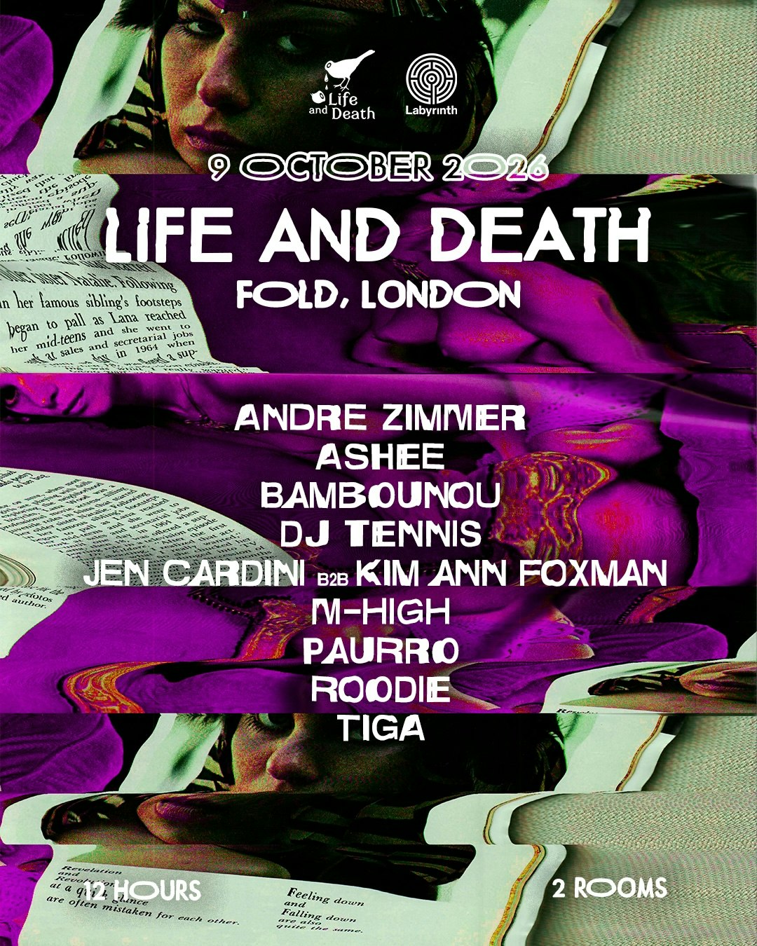 Labyrinth Presents: Life & Death 12 hours at FOLD at FOLD, London