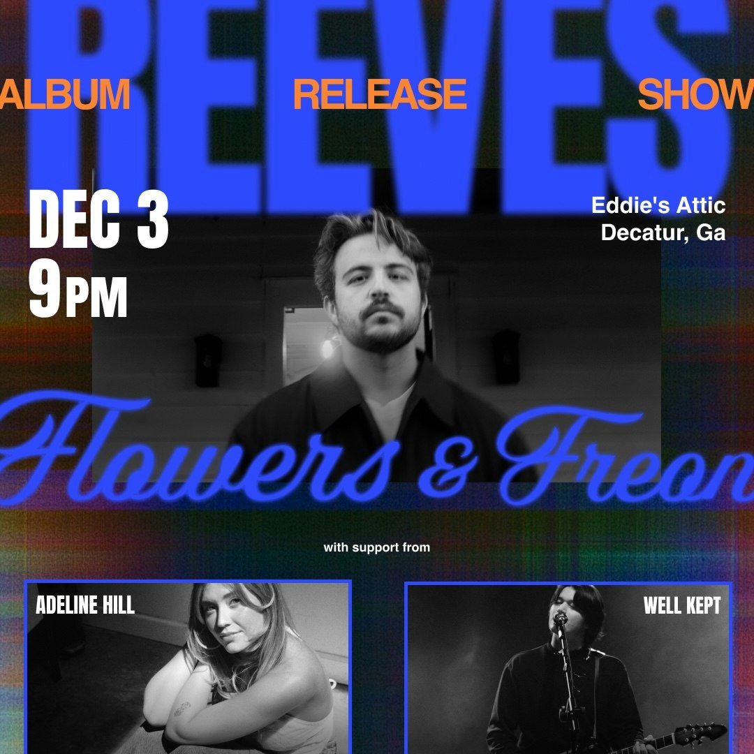 Reeves Album Release Show w/ Adeline Hill + Well Kept
