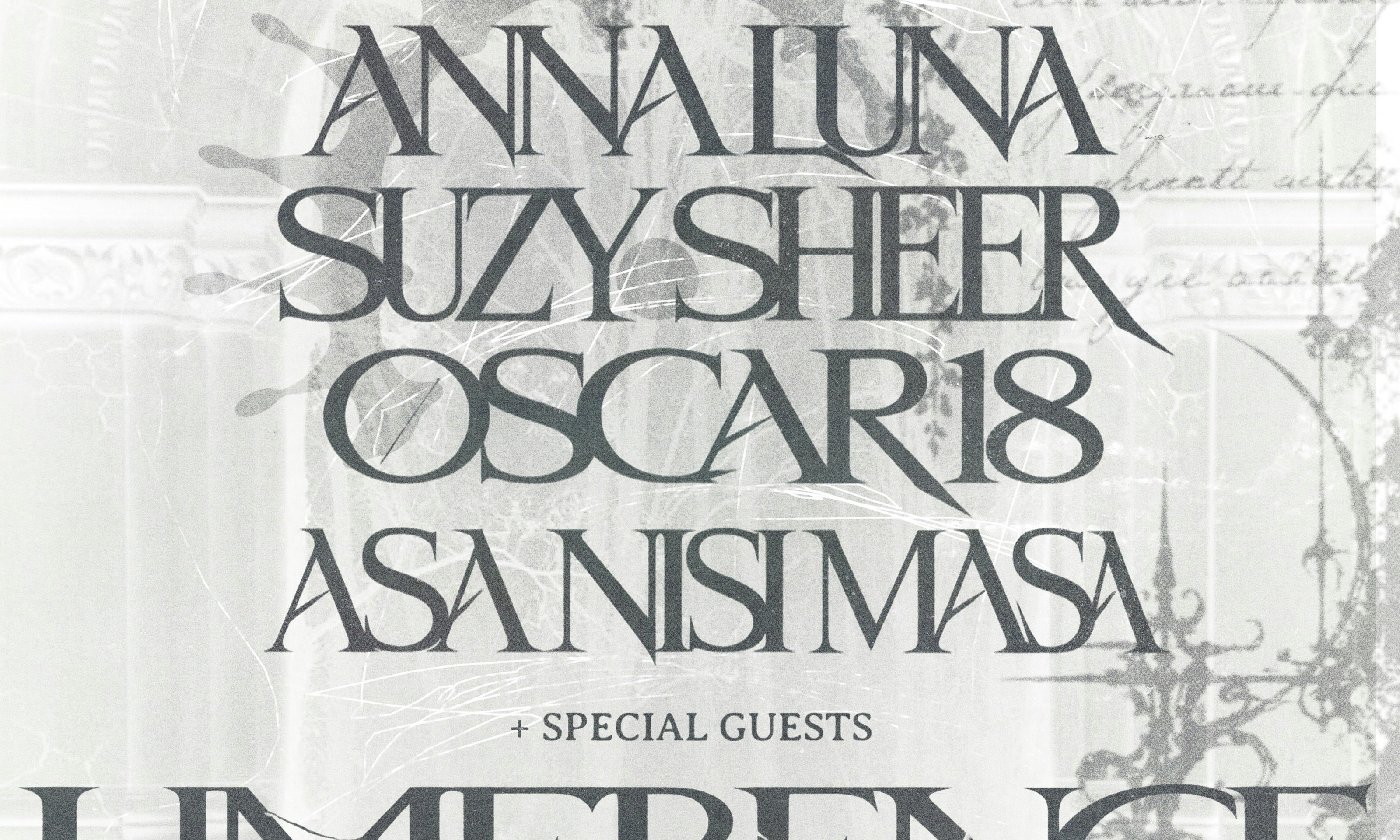 Imagen de la fuente — Limerence: Ghost Mountain, Suzy Sheer + more