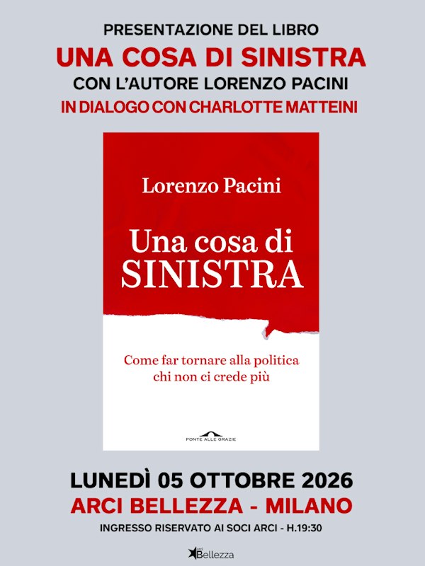 Lorenzo Pacini _ "Una Cosa di Sinistra"