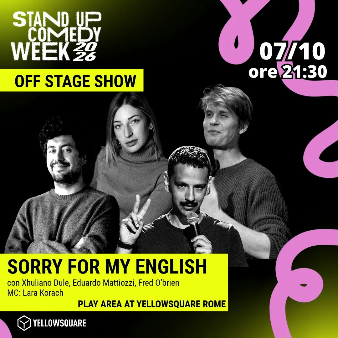 SORRY FOR MY ENGLISH - Comedy Week off show