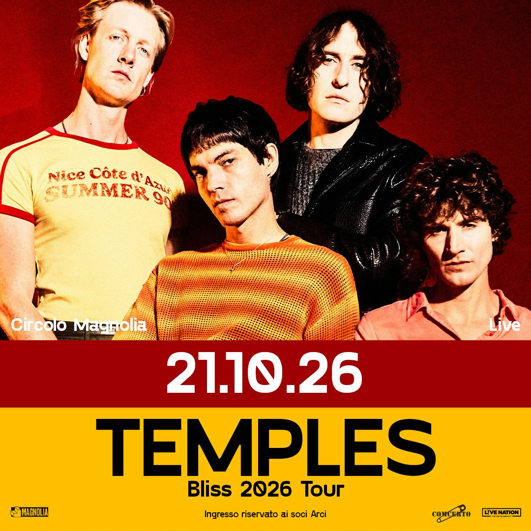 Temples | Bliss 2026 Tour live a Magnolia