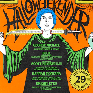 HALLOWEEKENDER: George Michael / Beck / Scott Pilgrim / Hannah Montana / Bright Eyes