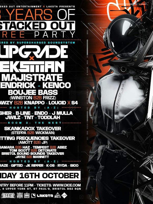 8 Years of Stacked Out Free Rave