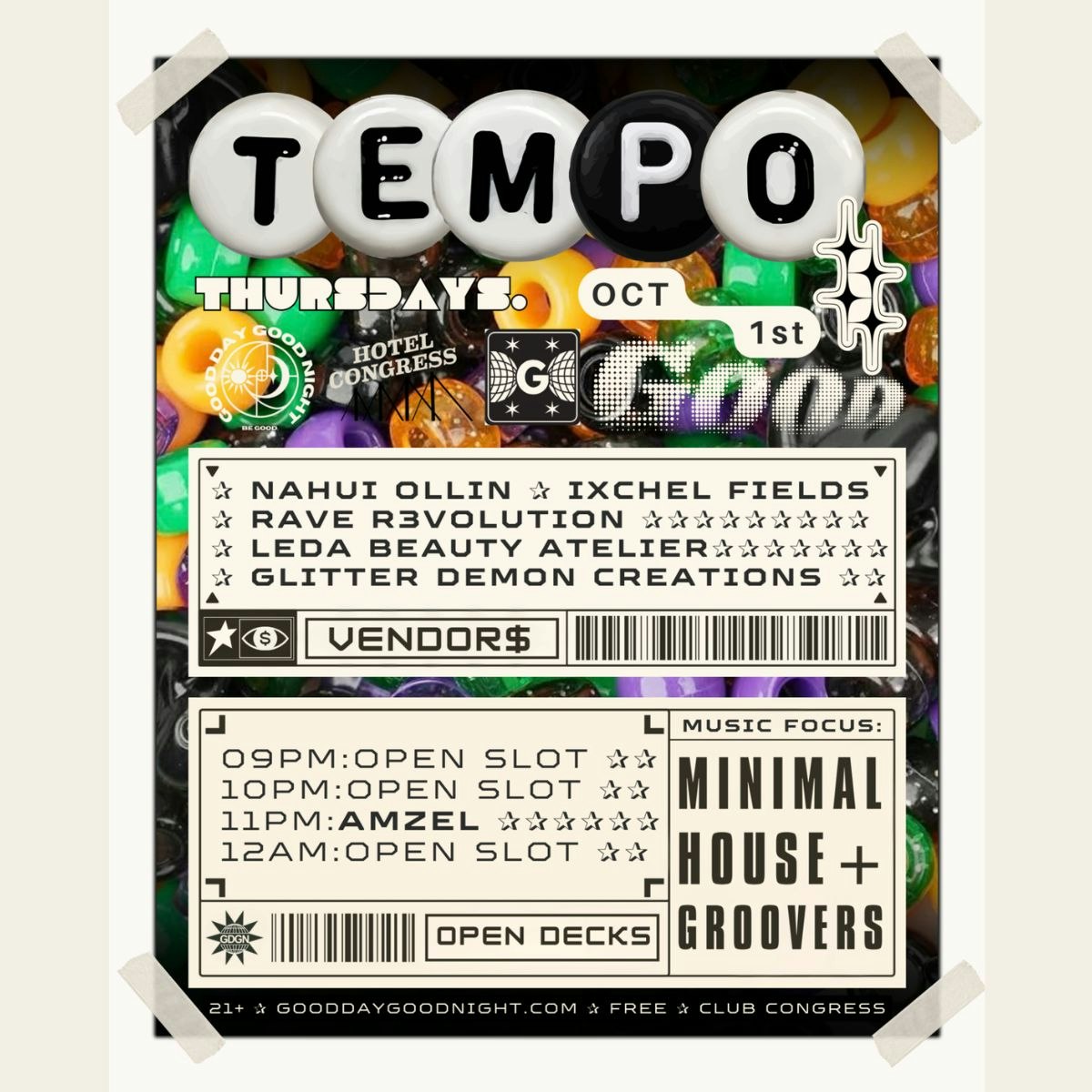 Tempo | Spooky Hairclip Decorating Party