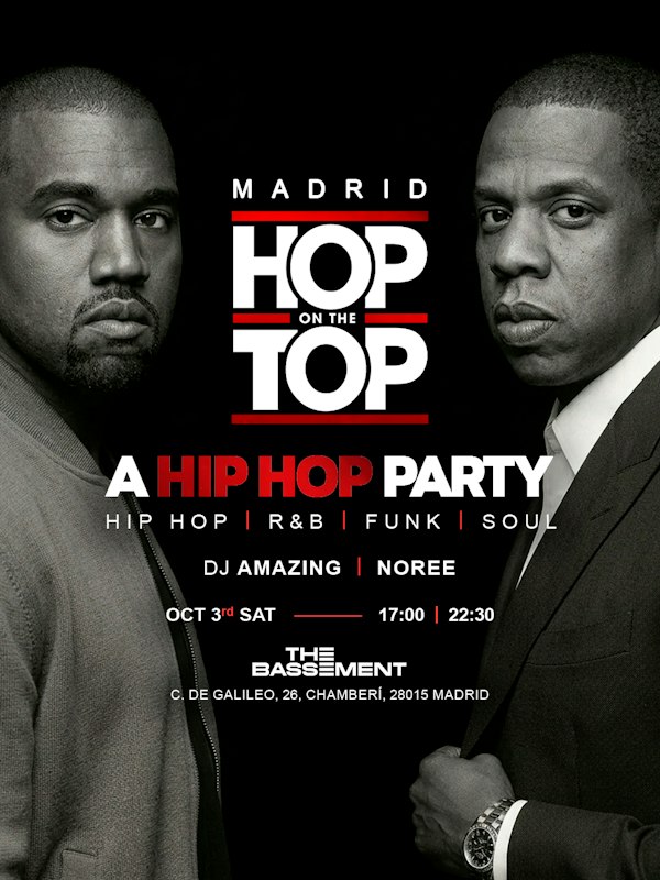 Hop on The Top (MADRID) at The Bassement Club