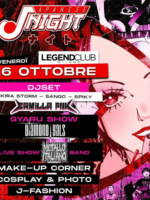 JNIGHT - JAPAN MUSIC NIGHT IN MILAN