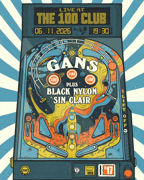 GANS + Black Nylon + Sin Clair